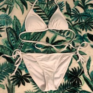 White String Bikini